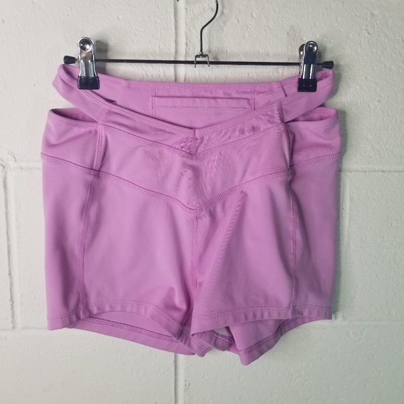 Free People movement pink lilac shorts - Picture 8 of 10
